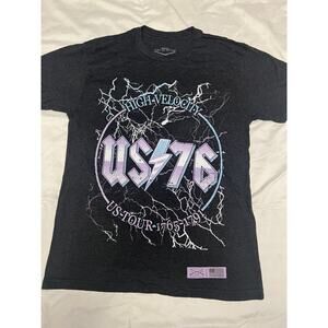 Grunt Style US-76 High Velocity Graphic T-Shirt Mens Small Black